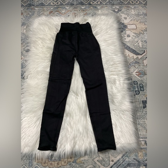 Free People Stay With It Leggings in BLACK - Picture 6 of 8